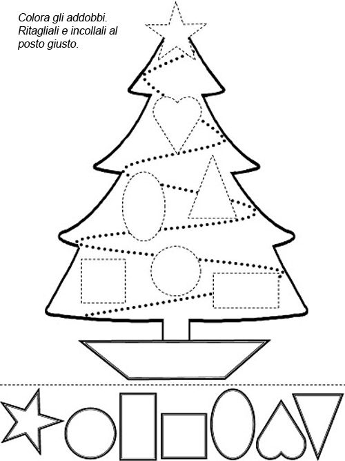 Christmas Worksheet Christmas Tree Activities â Merry Christmas